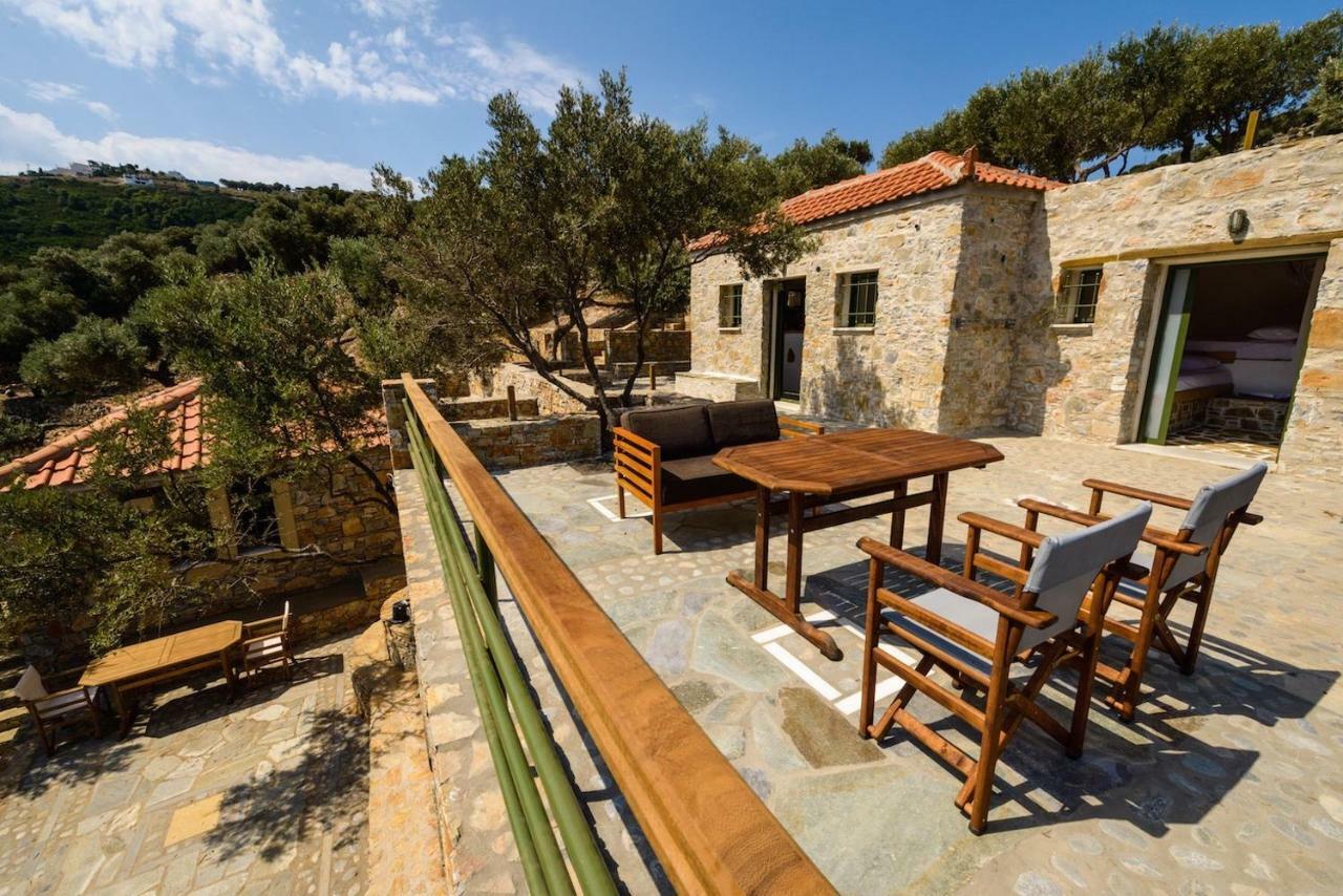 Casa Milos Stone Chalets Алонисос Экстерьер фото